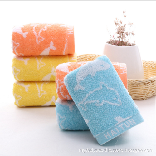 High quatity children hand 100% cotton terry towel cartoon wholesale